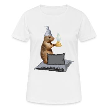 Bonne Nuit Chemise de Nuit Pyjama Pyjama - T-shirt respirant Femme - blanc - Devant - AI Model Female 172 dark (172cm)