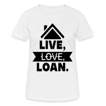 New Homeowner Housewarming Funny - Frauen T-Shirt atmungsaktiv - Weiß - Vorne - AI Model Female 172 dark (172cm)