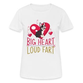 Boston Terrier, Boston Terrier Costume, Boston - Women's Breathable T-Shirt - white - Front - AI Model Female 172 dark (172cm)