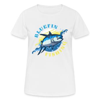 Deep Sea Fishing, Deep Sea Fishing, High - Women's Breathable T-Shirt - white - Front - AI Model Female 172 dark (172cm)