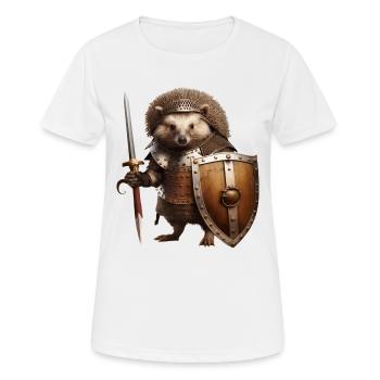 Hérissons du monde, combattez - T-shirt respirant Femme - blanc - Devant - AI Model Female 172 dark (172cm)