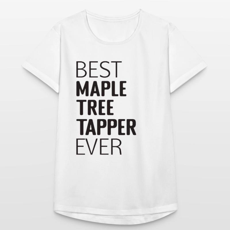 Best Maple Tapping Maple Tree Maple Leaf Women's Breathable T-Shirt