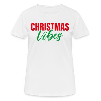 Weihnachtliche Stimmung - Frauen T-Shirt atmungsaktiv - Weiß - Vorne - AI Model Female 172 dark (172cm)