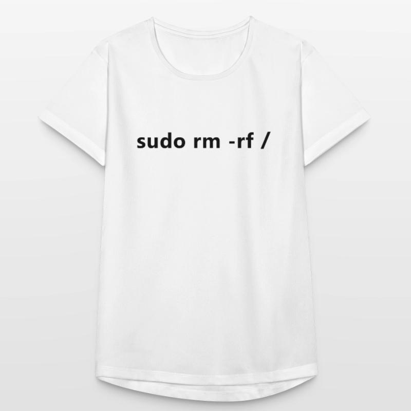Linux Admin Programmierer sudo rm rf / Frauen T-Shirt atmungsaktiv
