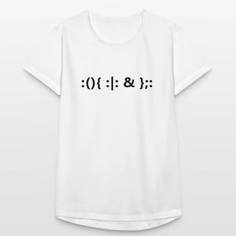 Linux Admin Fork Bomb Linux T-shirt respirant Femme