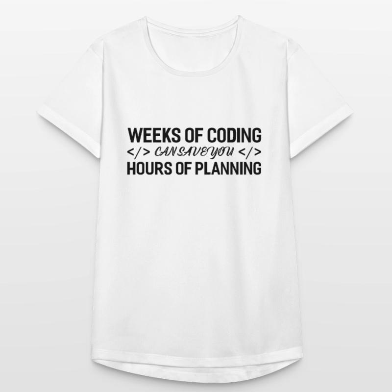 Programmeurs semaines De Coding T-shirt respirant Femme