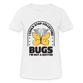 Bug Nature Bug Collector Insects Bug Catcher - Women's Breathable T-Shirt - white - Front - AI Model Female 172 dark (172cm)