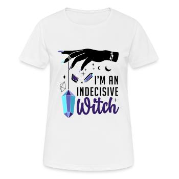 Witch Pendulum Divination Fortune Tellers - Women's Breathable T-Shirt - white - Front - AI Model Female 172 dark (172cm)