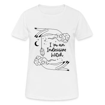 Witch Pendulum Divination Fortune Tellers - Women's Breathable T-Shirt - white - Front - AI Model Female 172 dark (172cm)