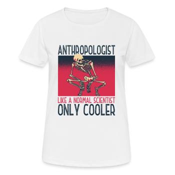 Anthropologist Anthropology Archaeological - Women's Breathable T-Shirt - white - Front - AI Model Female 172 dark (172cm)