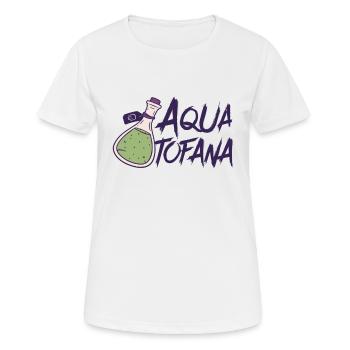 Aqua Tofana Conspiracy Crime Fan Vintage - T-shirt respirant Femme - blanc - Devant - AI Model Female 172 dark (172cm)