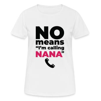 Grandparents Day Grandma Spoiling Favorite - Women's Breathable T-Shirt - white - Front - AI Model Female 172 dark (172cm)