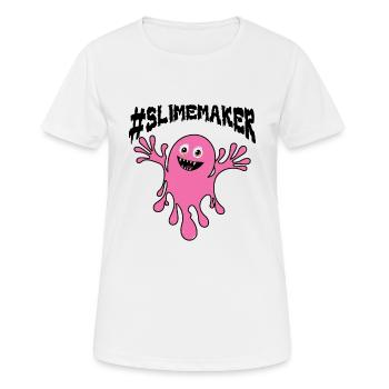 Schleim Nerd Brille Niedlich Liebenswert für - Frauen T-Shirt atmungsaktiv - Weiß - Vorne - AI Model Female 172 dark (172cm)