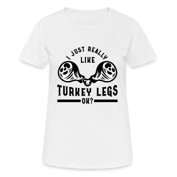 Renaissance Festival Ren Fair Fair Fun - T-shirt respirant Femme - blanc - Devant - AI Model Female 172 dark (172cm)
