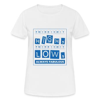 Diabetic Pancreas Diabetes Awareness - Women's Breathable T-Shirt - white - Front - AI Model Female 172 dark (172cm)
