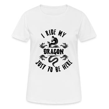 Renaissance-Festival Ren Fair Jahrmarkt - Frauen T-Shirt atmungsaktiv - Weiß - Vorne - AI Model Female 172 dark (172cm)
