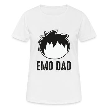 Emo Staff Emo Y2K Emo Goth Gothic Alt Alternative - Women's Breathable T-Shirt - white - Front - AI Model Female 172 dark (172cm)