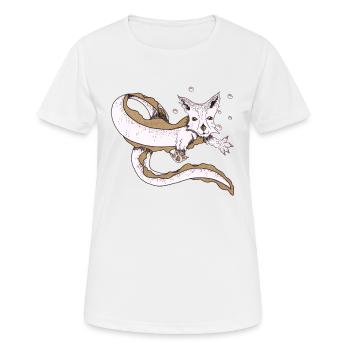 Renille - T-shirt respirant Femme - blanc - Devant - AI Model Female 172 dark (172cm)