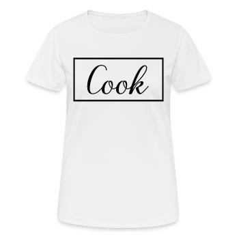 Cook Proud Graduated Culinary Art Student - Women's Breathable T-Shirt - white - Front - AI Model Female 172 dark (172cm)