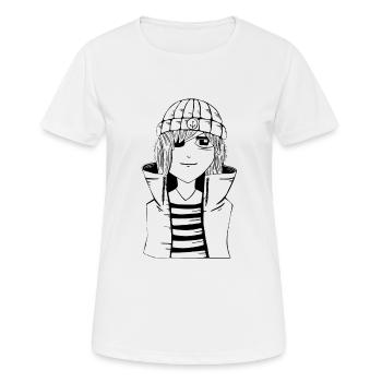 Sailor Ship Captain Sea Nautic Maritime Seaman - Women's Breathable T-Shirt - white - Front - AI Model Female 172 dark (172cm)