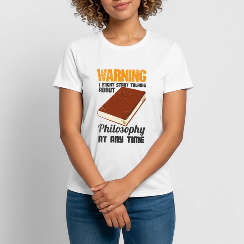 Philosophy Thinker Freethinker Philosopher Women's Breathable T-Shirt