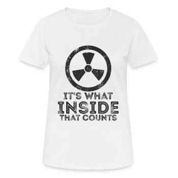 Radiologietechnologe Radiologie Radiologe Röntgen - Frauen T-Shirt atmungsaktiv - Weiß - Vorne - AI Model Female 172 dark (172cm)