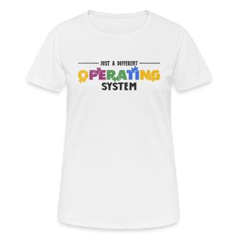 Neurodiversität Autismus Bewusstsein Autist - Frauen T-Shirt atmungsaktiv - Weiß - Vorne - AI Model Female 172 dark (172cm)
