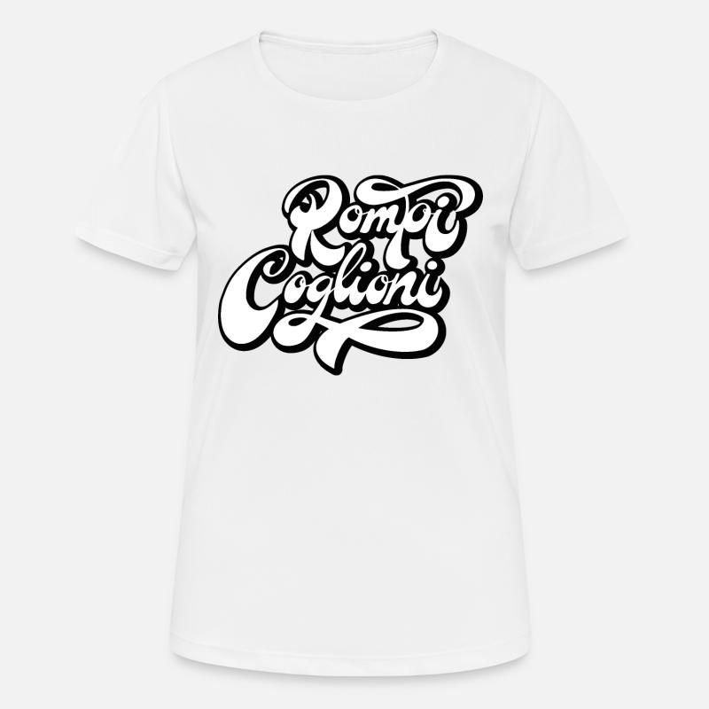 Break balls - Women's Breathable T-Shirt - white