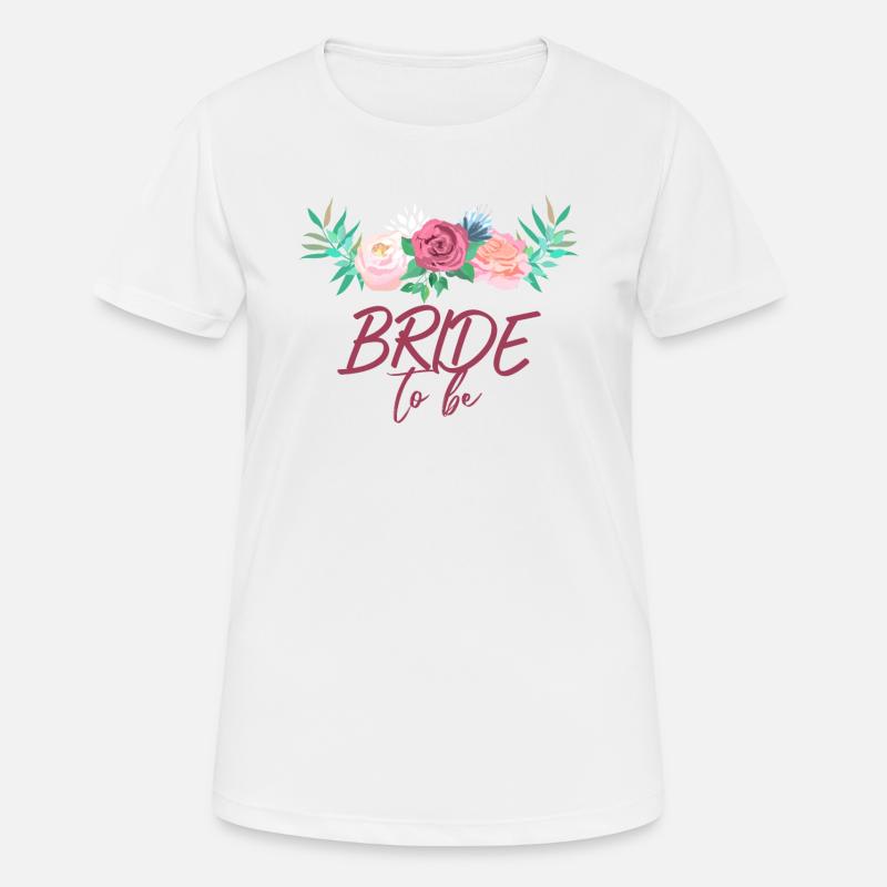 Bride To Be - Women's Breathable T-Shirt - white