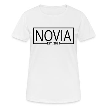 2023 Verlobung Brautdusche Hochzeit - Frauen T-Shirt atmungsaktiv - Weiß - Vorne - AI Model Female 172 dark (172cm)