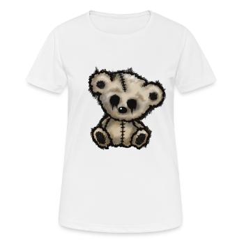 teddy - Women's Breathable T-Shirt - white - Front - AI Model Female 172 dark (172cm)