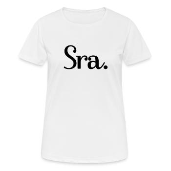 Sra. Engagement Bride To Be Wedding Bridal Shower - Women's Breathable T-Shirt - white - Front - AI Model Female 172 dark (172cm)