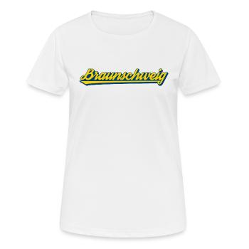 Braunschweig Allemagne - T-shirt respirant Femme - blanc - Devant - AI Model Female 172 dark (172cm)