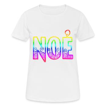 noe rs rainbow - Women's Breathable T-Shirt - white - Front - AI Model Female 172 dark (172cm)