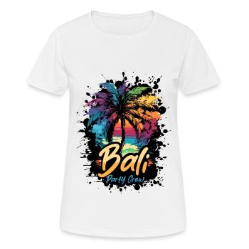 Bali Party Crew Vacation - Women's Breathable T-Shirt - white - Front - AI Model Female 172 dark (172cm)