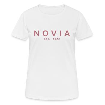 2022 Verlobung Brautdusche Hochzeit - Frauen T-Shirt atmungsaktiv - Weiß - Vorne - AI Model Female 172 dark (172cm)
