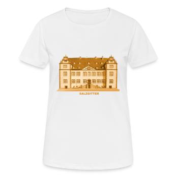 Salzgitter Schloss Salder Museum - Women's Breathable T-Shirt - white - Front - AI Model Female 172 dark (172cm)