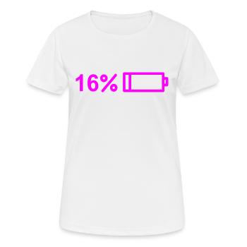 Endlich 16! Happy 16! Sweet 16! - Frauen T-Shirt atmungsaktiv - Weiß - Vorne - AI Model Female 172 dark (172cm)