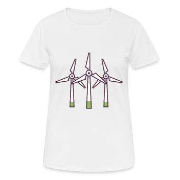 Energy Transition Is a Significant Energy System. - Women's Breathable T-Shirt - white - Front - AI Model Female 172 dark (172cm)