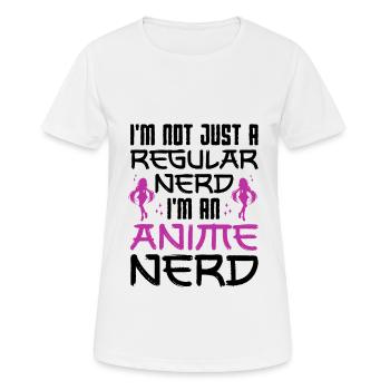 Anime Art For Men Women Teen Girls Anime Merch - Frauen T-Shirt atmungsaktiv - Weiß - Vorne - AI Model Female 172 dark (172cm)