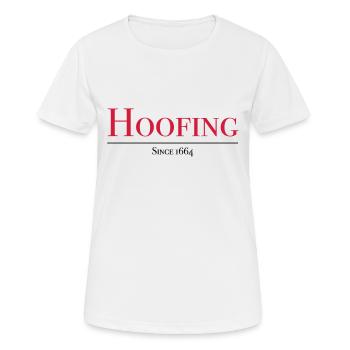 Hoofing Since 1664 - Women's Breathable T-Shirt - white - Front - AI Model Female 172 dark (172cm)