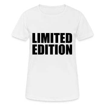 Limited edition - T-shirt respirant Femme - blanc - Devant - AI Model Female 172 dark (172cm)