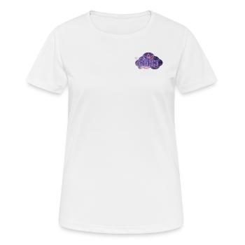Cora Logo - Women's Breathable T-Shirt - white - Front - AI Model Female 172 dark (172cm)