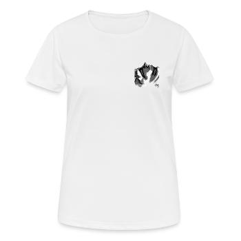 Everest - Women's Breathable T-Shirt - white - Front - AI Model Female 172 dark (172cm)