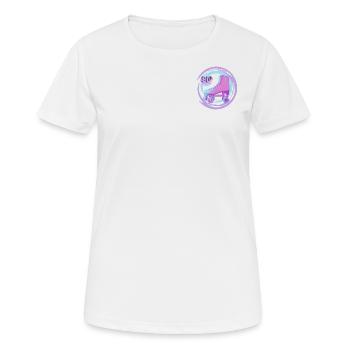 90s PARTY TIME - Women's Breathable T-Shirt - white - Front - AI Model Female 172 dark (172cm)
