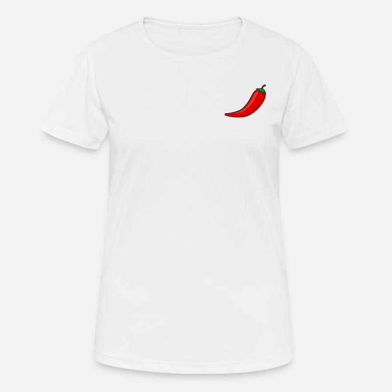 Chilli - Women's Breathable T-Shirt - white