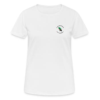 JE SUIS MARTINIQUAISE removebg preview - T-shirt respirant Femme - blanc - Devant - AI Model Female 172 dark (172cm)