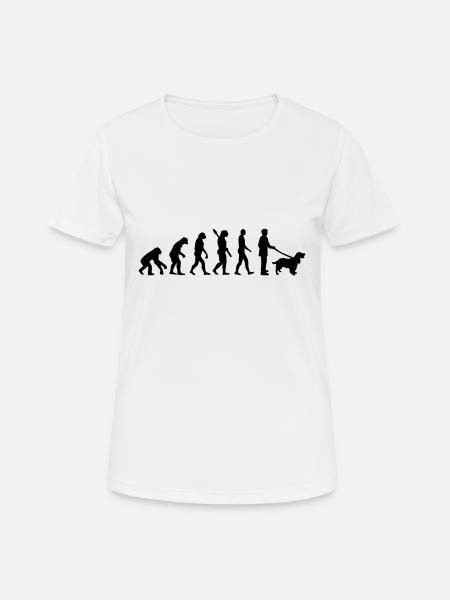 Cocker Spaniel - Women's Breathable T-Shirt - white