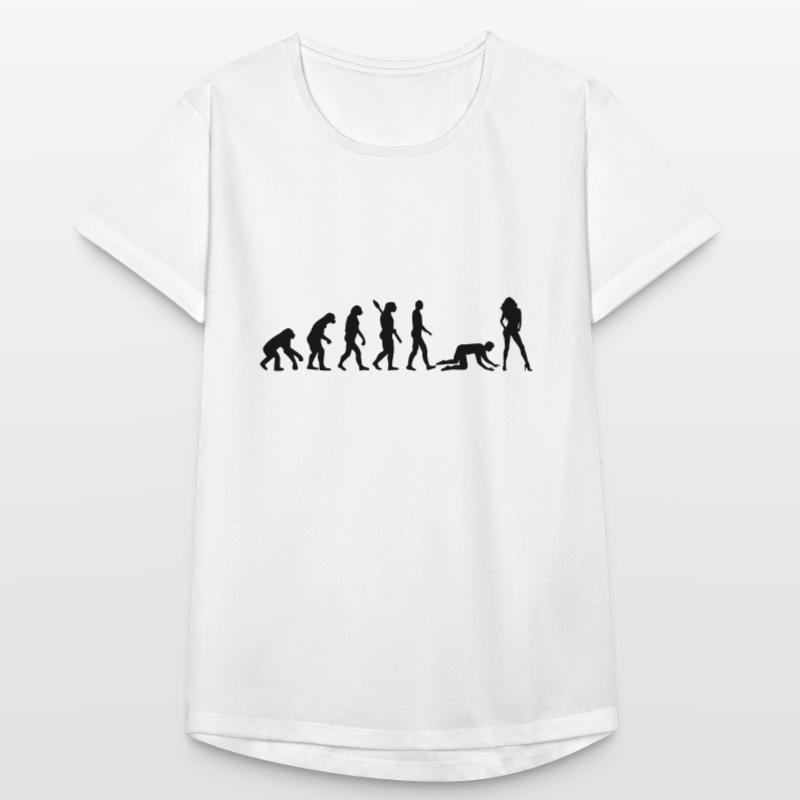Evolution Ehe Frauen T-Shirt atmungsaktiv