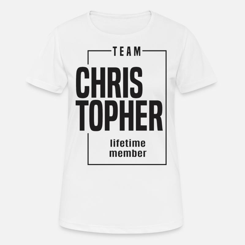 Christopher - Women's Breathable T-Shirt - white